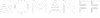 Logo Romanee en lettres blanches sur fond noir.